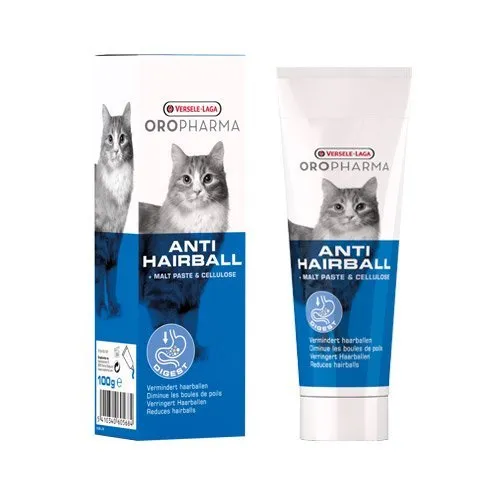 Versele-Laga - Anti Hairball Хранителна добавка за котки - опаковка 100 г