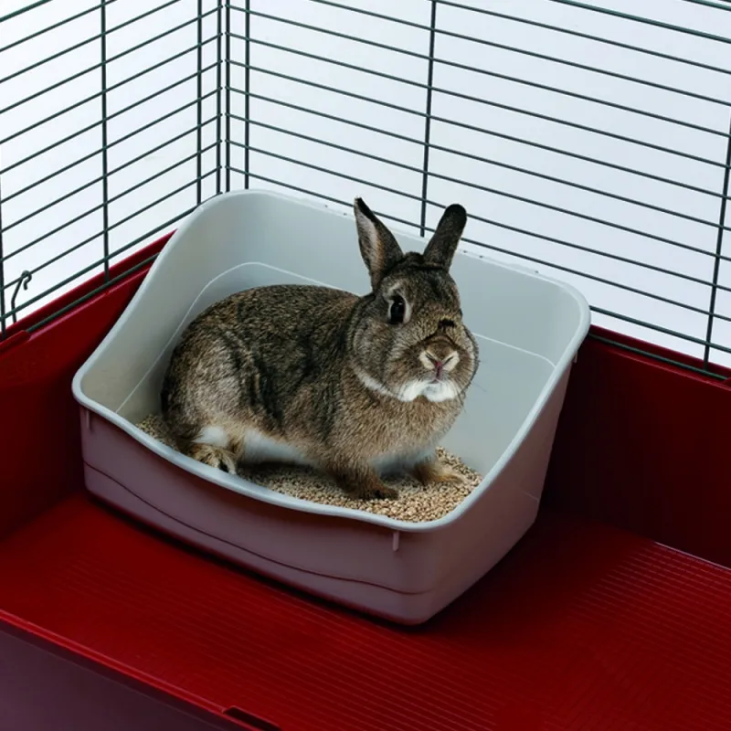 Ferplast mini rabbits - Тоалетна за мини зайчета и други гризачи, 37 / 27 / 18,5 см. 3