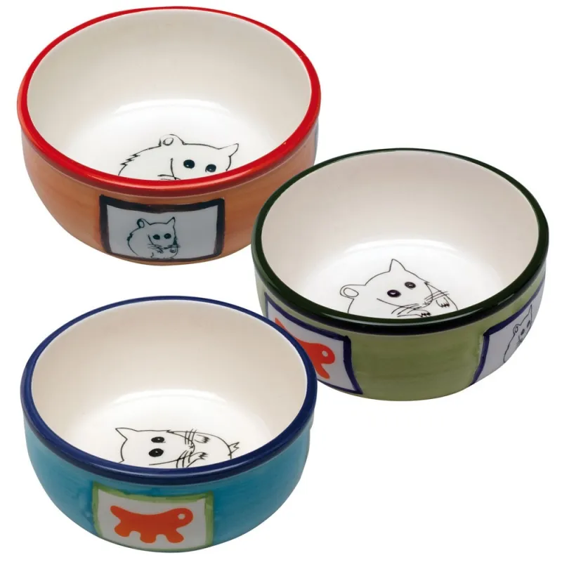 Ferplast Hamster bowl - Керамична купичка за храна и вода за хамстери и други гризачи  - 180 мл. 2
