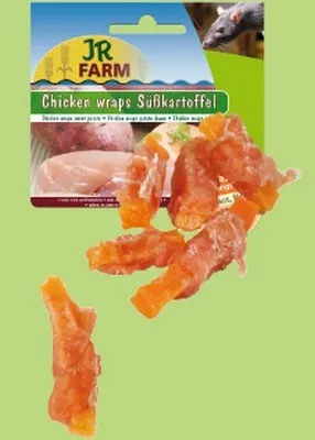 JR Farm Лакомство за гризачи - снакс със сладък картоф и пиле, 50 гр.
