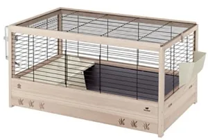 Ferplast - Cage Arena 80 - Клетка за морски свинчета, зайци и други малки гризачи - размер 82 x 52 x 45,5 см 1