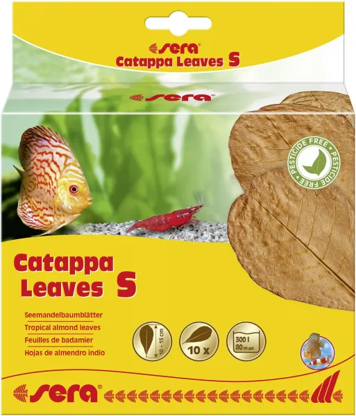 Sera Catappa Leaves - Листа от индийски бадем, натурален подобрител