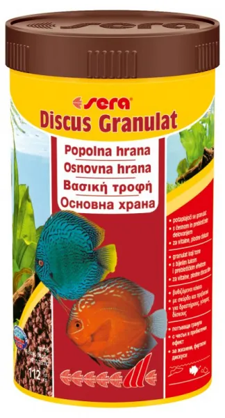 Sera Discus Nature - Пълноценна храна за всички дискуси и други цихлиди, 12 гр.