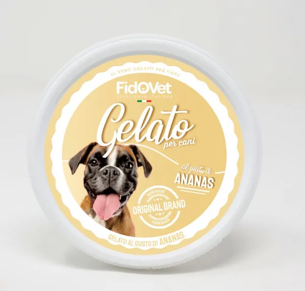 Fidovet - Сладолед за кучета с вкус на ананас , 40 гр./ 2 опаковки