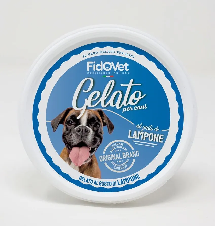 Fidovet - Сладолед за кучета с вкус на малина , 40 гр./ 2 опаковки