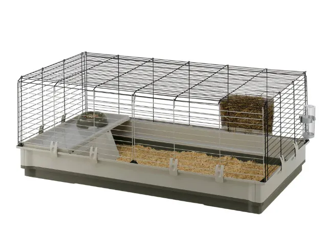 Ferplast - Клетка Krolik за зайци и морски свинчета с аксесоари, 120 x 60 x h 50 см. 1