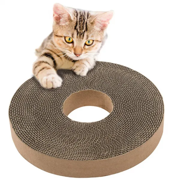 Ferplast Scratching post - Драскалка за котки от здрав картон, 24,5 x 3,5 см. 1