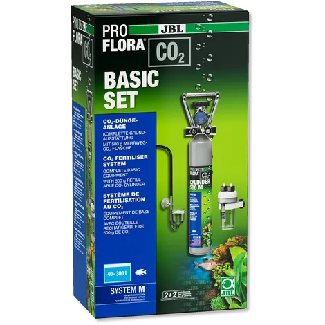 JBL Proflora CO2 Basic Set M - CO2 система за торене пълен комплект с многократно зареждащ се цилиндър 1