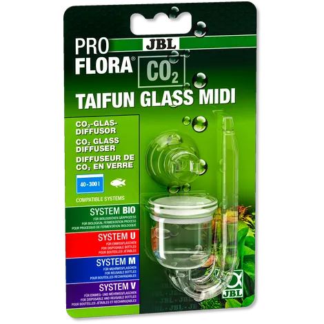 JBL Proflora CO2 Taifun Glass - Стъклен CO2 дифузер за сладководни аквариуми от 40-300 литра 1