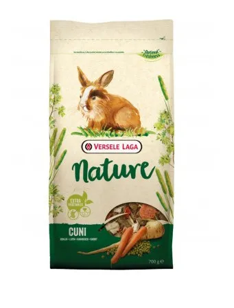 Versele Laga - Nature Cuni - Пълноценна и балансирана храна за мини зайчета 700 гр.