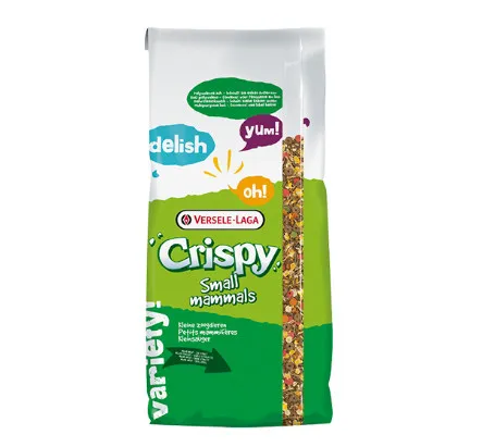 Versele-Laga CrispySnack Fibres Krok Crispy - Пълноценна храна за гризачи, 15 кг.