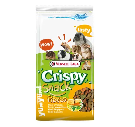 Crispy Snack Fibres (Krok Crispy) - Пълноценна гранулирана храна за гризачи, 650 гр.