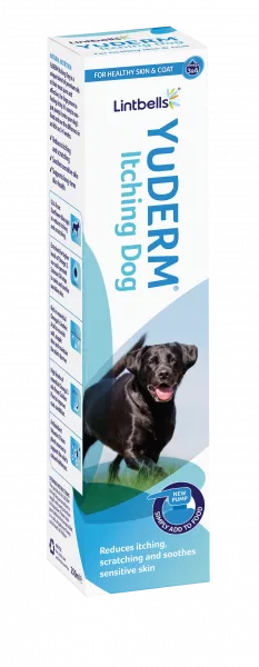 Lintbells YuDerm Itching Dog - Есенциални Омега масла за кучета с чувствителна или сърбяща кожа, 500 мл. 1