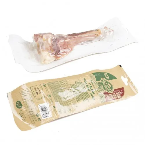 Duvo Italian Ham Bone Medium - Вкусен кокал с италианска шунка за кучета, 15 см./2  броя