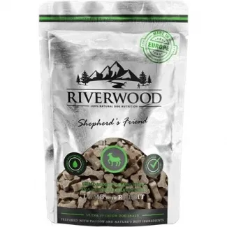 RIverwood - Хрупкави лакомства за кучета, агнешко и заешко месо, 200 гр./ 2 пакета
