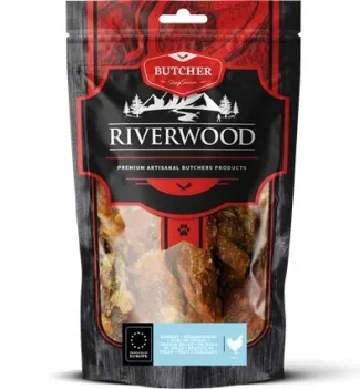 RIverwood - Сушени лакомства за кучета с пилешко филе, 100 гр./ 2 пакета
