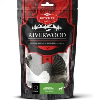 RIverwood - Сушени лакомства за кучета - агнешки рог/ 1 брой