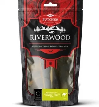 Riverwood - Сушени лакомства за кучета с камилска кожа, 150 гр. 1
