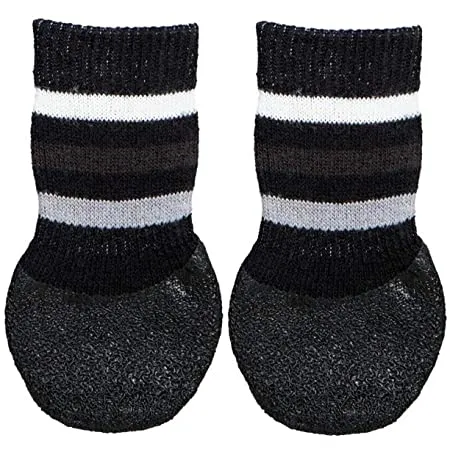 Trixie Dog Socks XS-S - Меки кучешки чорапи с гумено неплъзгащо покритие, 2 броя 1