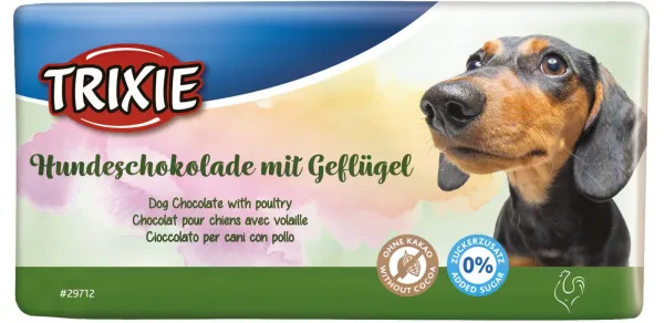 Trixie - Лакомство за кучета - бял шоколад с пилешко месо - 100 гр./3 броя