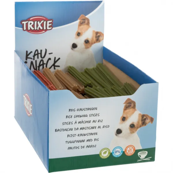 Trixie - Лакомство за кучета, оризова звезда - 17 см./150 бр.