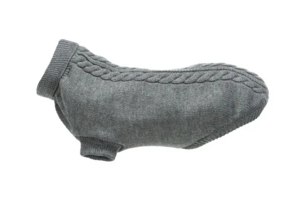 Trixie Jersey Kenton S - Модерен пуловер за кучета, 36 см. - сив 1