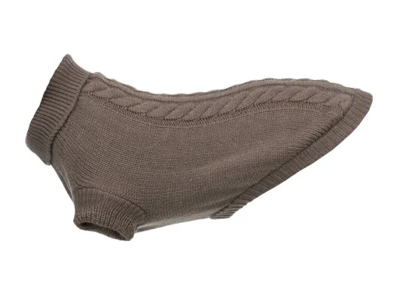 Trixie Jersey Kenton Taupe S - Модерен пуловер за кучета, 33 см. - кафяв 1