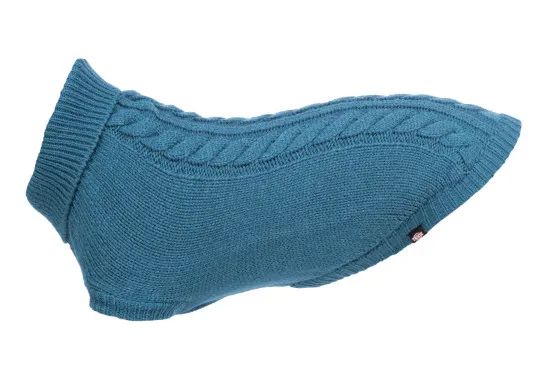 Trixie Jersey Kenton Azul XS - Модерен пуловер за кучета, 24 см. - син 1