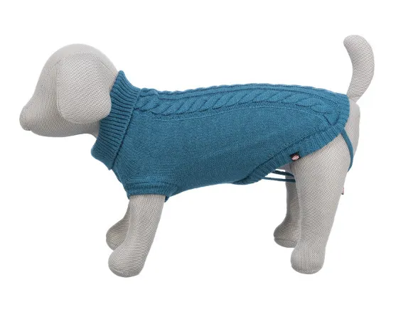 Trixie Jersey Kenton Azul XS - Модерен пуловер за кучета, 24 см. - син 2