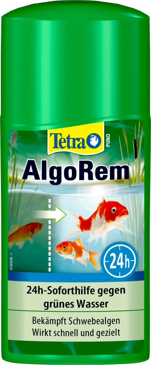 Tetra Pond Algo Rem - Препарат за аквариуми за борба с плаващите алги, 500 мл.