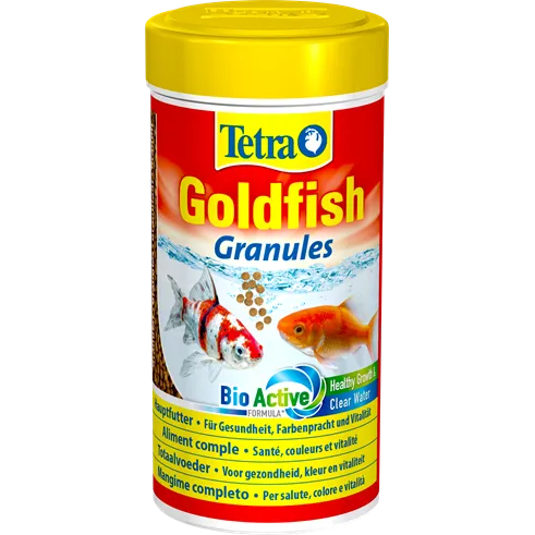 Tetra - Goldfish Granules - Специални гранули, осигуряващи основна храна за златни рибки и други риби от умерен климат 100 мл.
