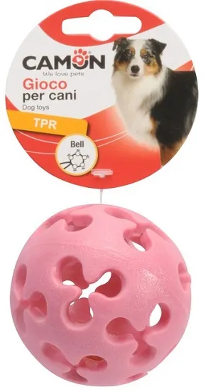 Camon - Играчка за куче - TPR топка със звънче 7,2 см.