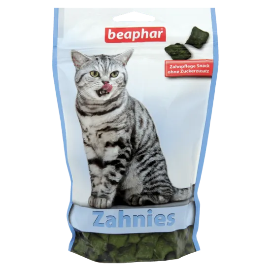 Beaphar Zahnies - Дентални хапки котки - 150 гр.