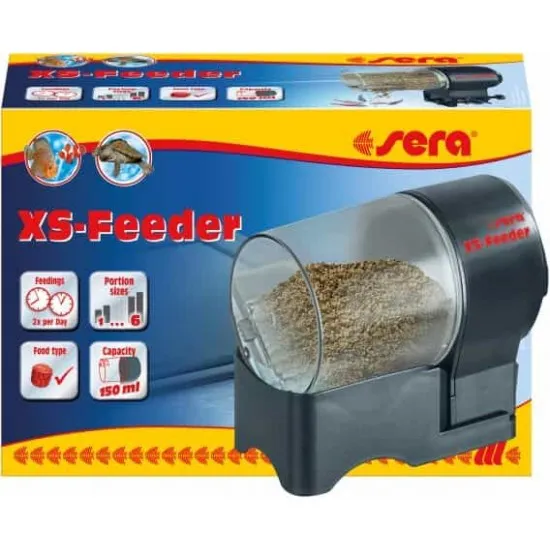 Sera XS-Feeder - Автоматична хранилка за риби - 150 мл