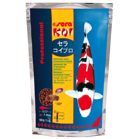 Sera - Koi Summer Food - Лятна ко-екструдирана храна за риби кои 500 гр.