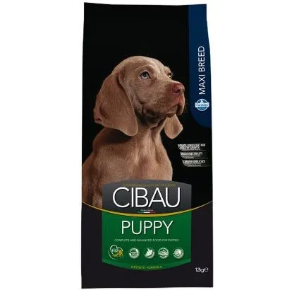 Farmina Cibau Puppy Maxi - Пълноценна и балансирана суха храна за подрастващи кучета от големи и едри породи с пилешко месо 12 кг.