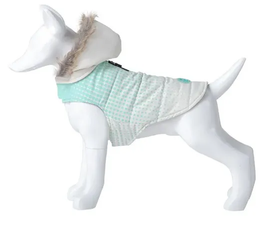 Freedog Abrigo Blue Dot - Модерна грейка за кучета, 40 см. 