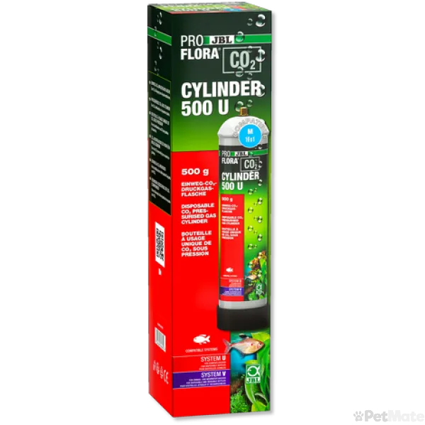 JBL Proflora CO2 CYLINDER 500 U - Сменяема Бутилка С CO2/ Цилиндър за съхранение на CO2 за всички CO2 системи
