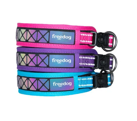Freedog Boreal Collar Capri - Регулируем нашийник за кучета, 25 мм x 53-63 см - син
