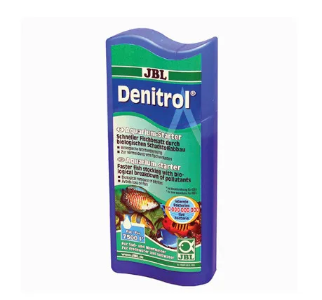 JBL Denitrol - Бактериален активатор, отстранява нитратите в аквариумите, 100 мл.