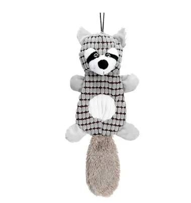 Freedog Dog Toy - Плюшена мишка мечка със звук - светло сива, 45 см.