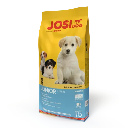 Josera Josidog Junior - Пълноценна храна за подрастващи кучета от осем седмична възраст с пилешко месо и ориз, 15 кг.