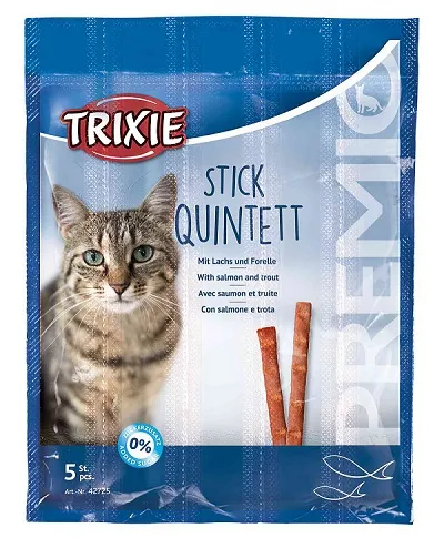Trixie - Premio - Лакомство за котки, вкусни солети с риба - 5х5 гр. в пакет/ 3 пакета