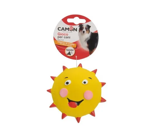 Camon - Играчка за кучета, латексово слънце 9 см. 1