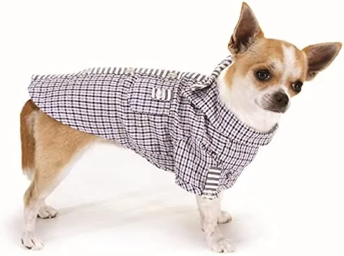 Croci Chequered - Елегантна карирана дрешка за кучета, 30 см. 1