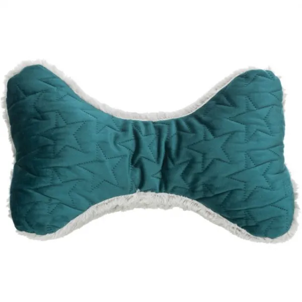 Trixie Pillow Estelle - Мека ергономична възглавница за кучета, 34/ 20 см. - зелено сива 1
