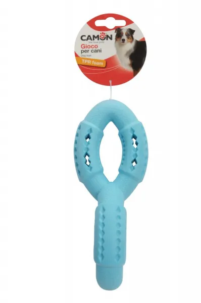 Camon Dog toy - TPR foam double ring - Играчка за кучета във форма на двоен пръстен от TPR пяна, 20 см.