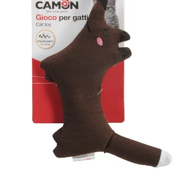 Camon cat toy - Играчка за коте във формата на животни 12 см. 2