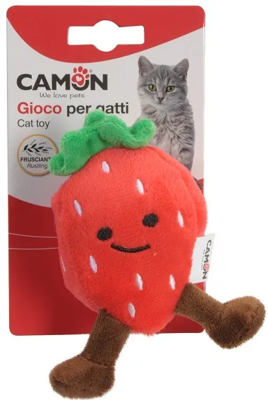 Camon Cat toy - Играчка за котка - шумоляща диня, лимон, ягода или патладжан, 12 см. 1