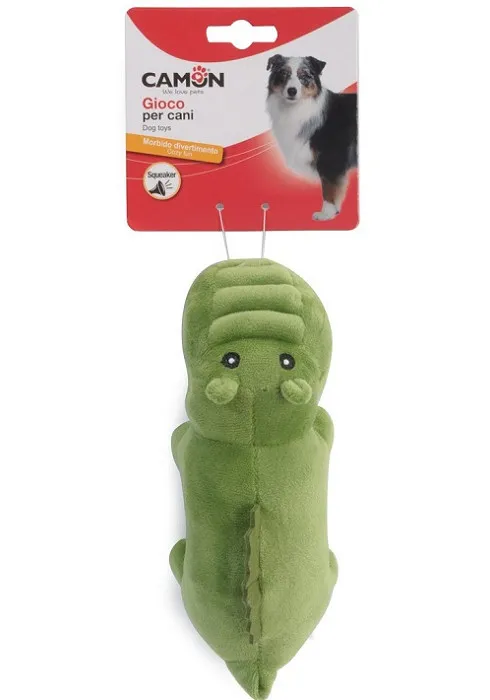 Camon dog toy - Плюшена играчка за куче във форма на хипопотам, 20 см.